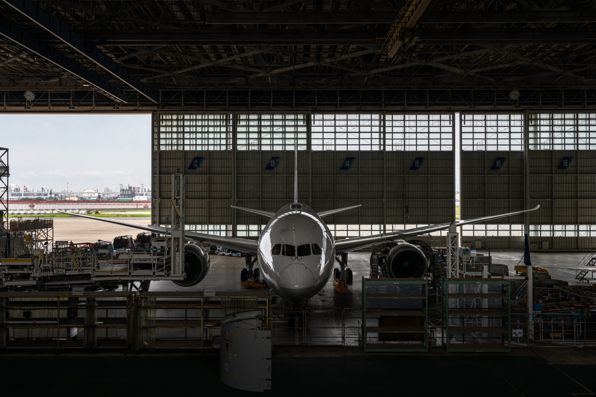 ANA Blue Hangar Tour 9